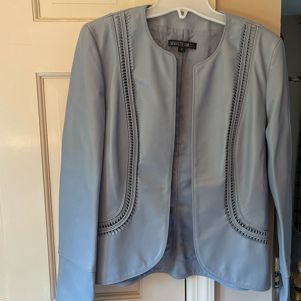 Lafayette 148 Lambskin Blazer/Jacket